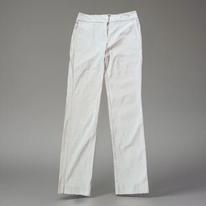 Worthington Women’s 6 White Vertical Stripe Pants